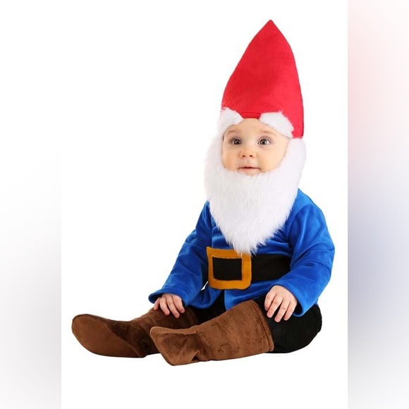 12-18mo Baby Gnome Costume from HalloweenCostumes.com - Picture 1 of 5